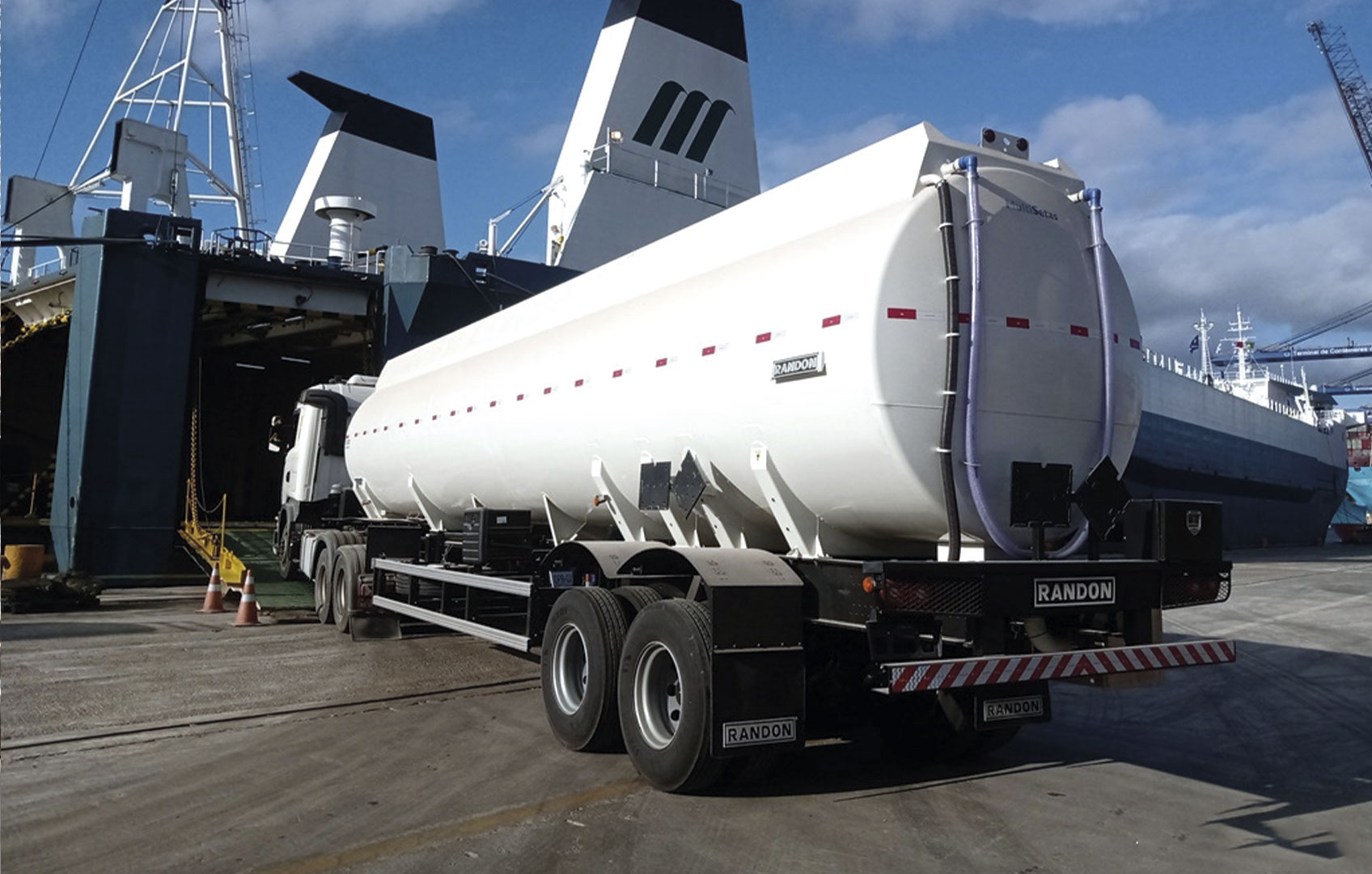 Randon ships semi-trailers to strategic markets in the African continent
